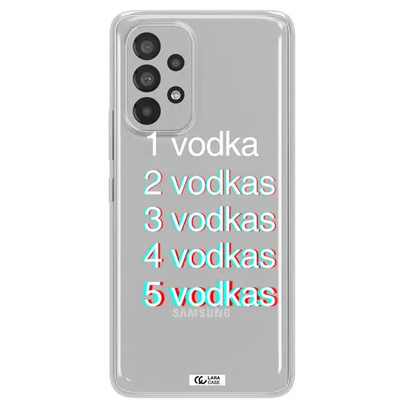 Vodka Samsung A53 Clear TPU Case