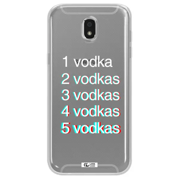 Vodka Samsung J5 2017 Clear TPU Case