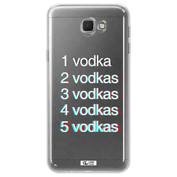 Vodka Samsung J5 Prime Clear TPU Case