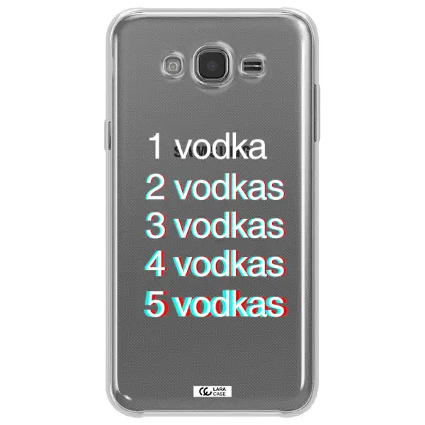 Vodka Samsung J7 Core Clear TPU Case