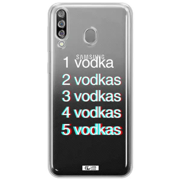 Vodka Samsung M30 Clear TPU Case