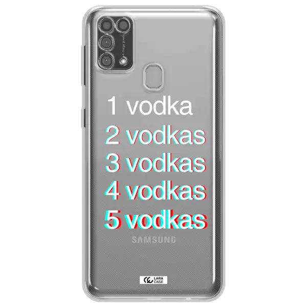Vodka Samsung M31 Clear TPU Case