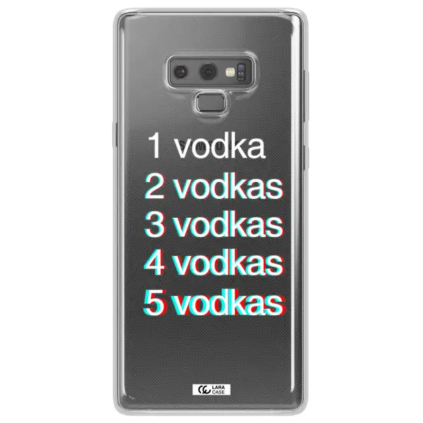 Vodka Samsung Note 9 Clear TPU Case