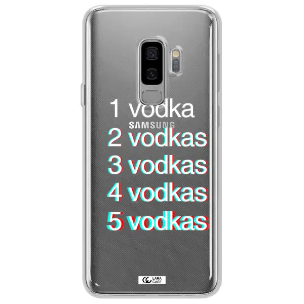 Vodka Samsung S9 Plus Clear TPU Case