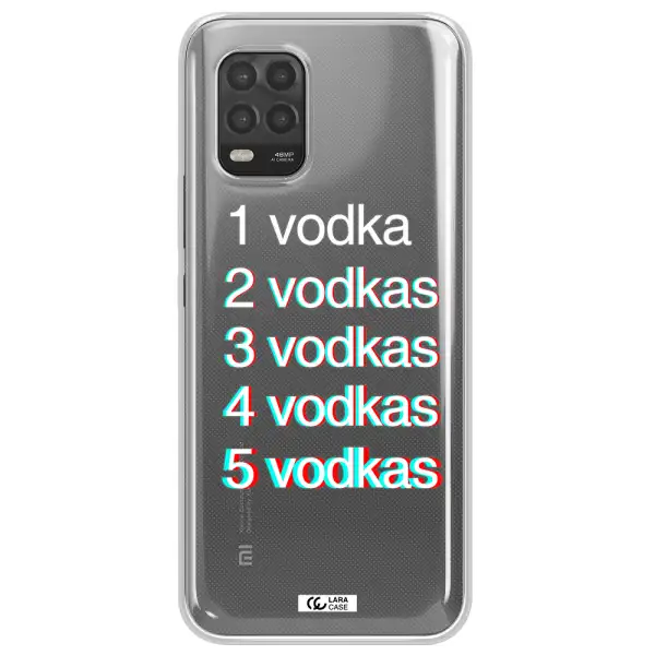 Vodka Xiaomi Mi 10 Lite Clear TPU Case