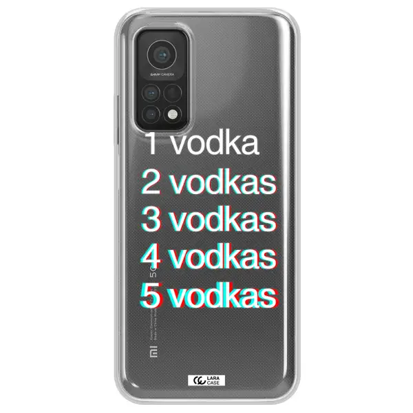 Vodka Xiaomi Mi 10T Clear TPU Case