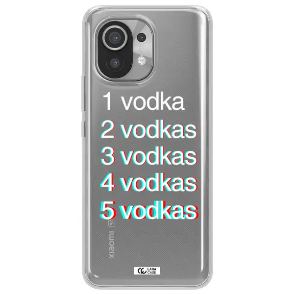 Vodka Xiaomi Mi 11 Clear TPU Case