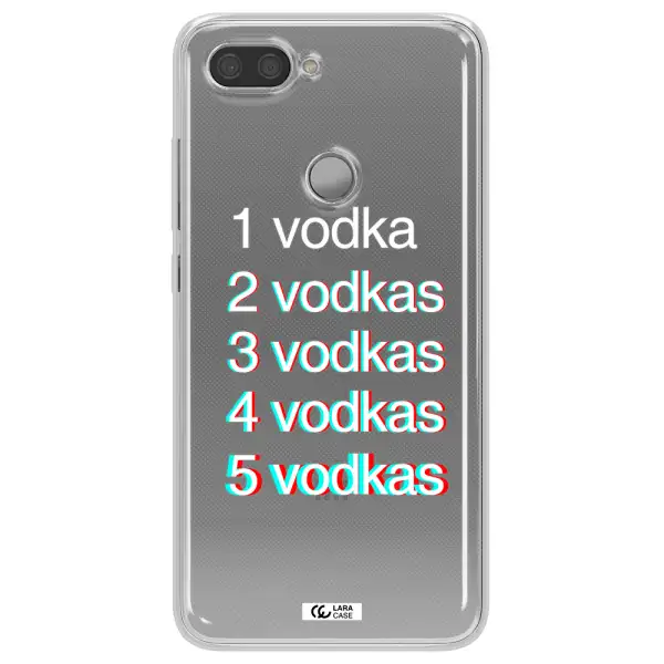 Vodka Xiaomi Mi 8 Lite Clear TPU Case
