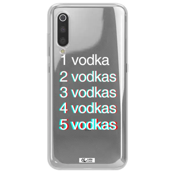 Vodka Xiaomi Mi 9 Clear TPU Case