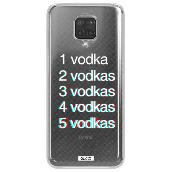 Vodka Xiaomi Note 9 Pro Clear TPU Case