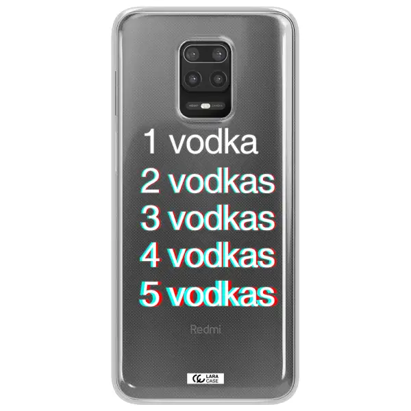 Vodka Xiaomi Note 9S Clear TPU Case