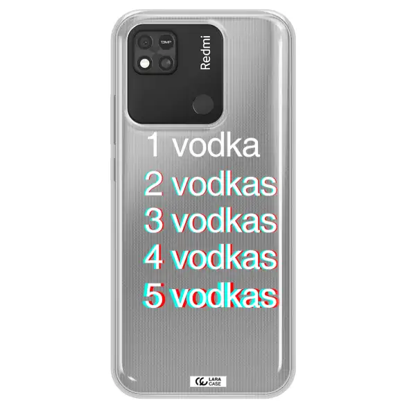 Vodka Xiaomi Redmi 10A Clear TPU Case