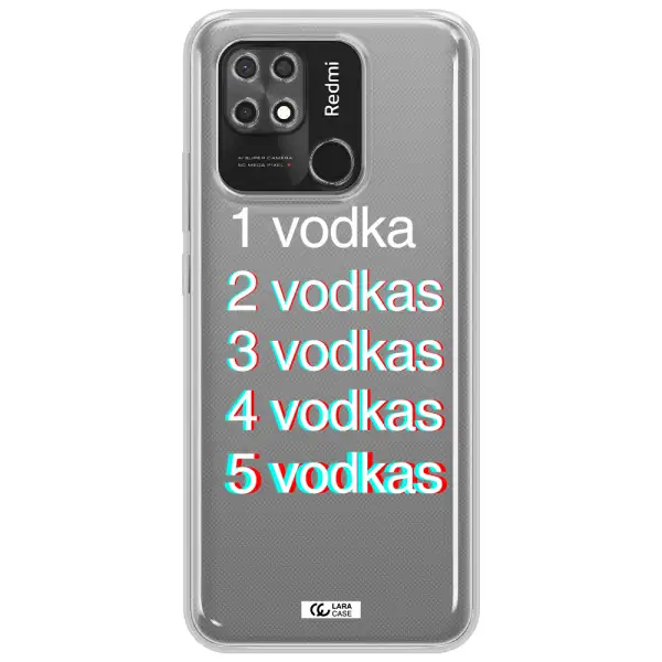 Vodka Xiaomi Redmi 10C Clear TPU Case