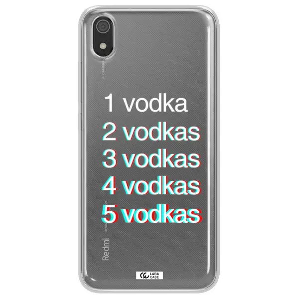 Vodka Xiaomi Redmi 7A Clear TPU Case