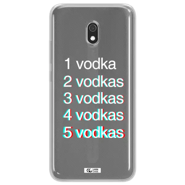 Vodka Xiaomi Redmi 8A Clear TPU Case