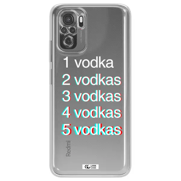 Vodka Xiaomi Redmi Note 10S Clear Tpu Case