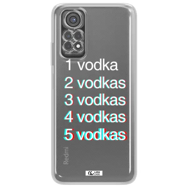 Vodka Xiaomi Redmi Note 11S Clear Tpu Case