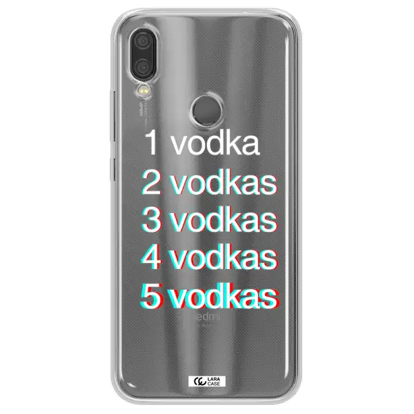 Vodka Xiaomi Redmi Note 7 Clear TPU Case
