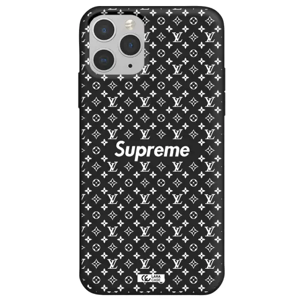 Supreme Center Apple iPhone 11 pro Silicone black Case