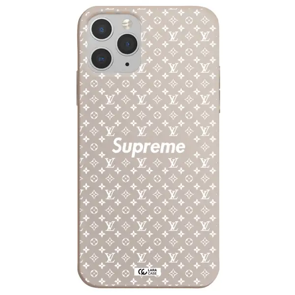 Supreme Center Apple iPhone 11 pro Silicone Stone Case