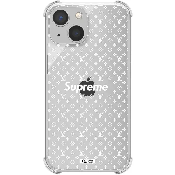 Supreme Center Apple iPhone 13 Clear PC Case