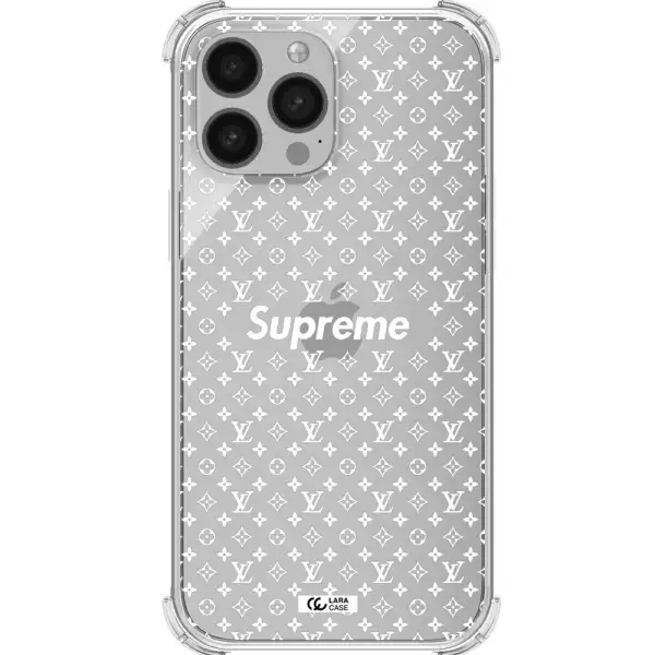 Supreme Center Apple iPhone 13 Pro Clear PC Case