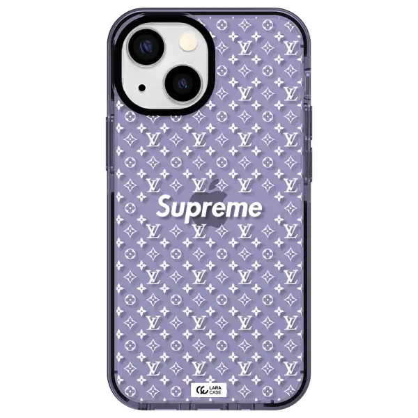 Supreme Center Apple iPhone 15 Plus impact Lilac Case