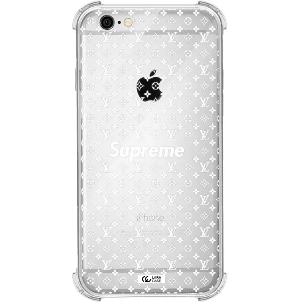 Supreme Center Apple iPhone 6 Clear PC Case