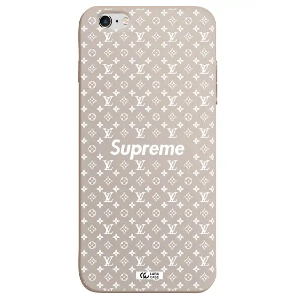 Supreme Center Apple iPhone 6 plus Silicone Stone Case