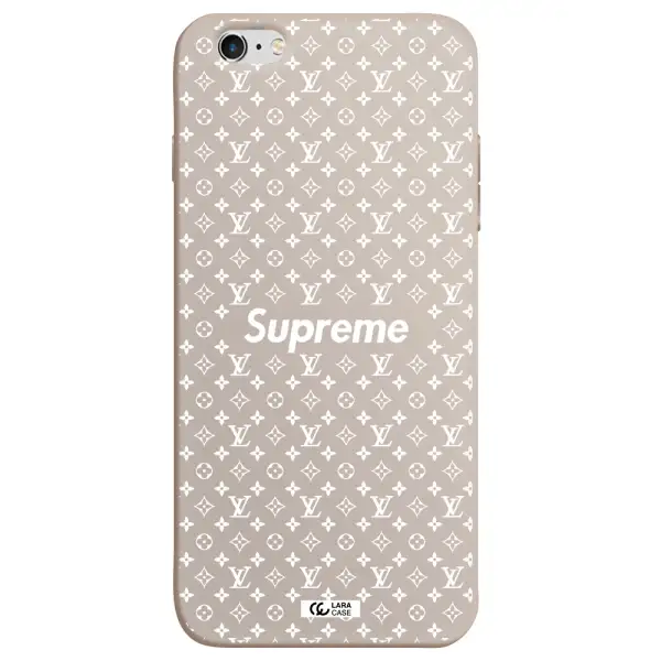 Supreme Center Apple iPhone 6 s plus Silicone Stone Case