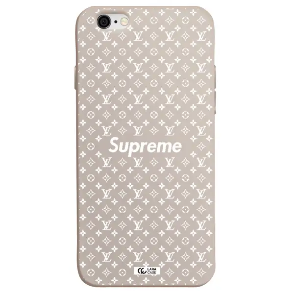 Supreme Center Apple iPhone 6 Silicone Stone Case