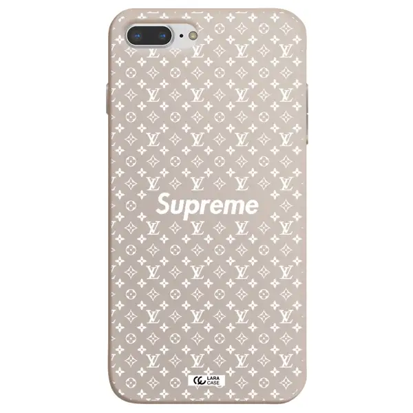 Supreme Center Apple iPhone 7 plus Silicone Stone Case
