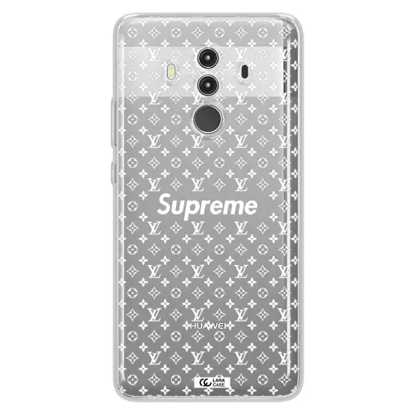 Supreme Center Huawei Mate 10 Clear TPU Case