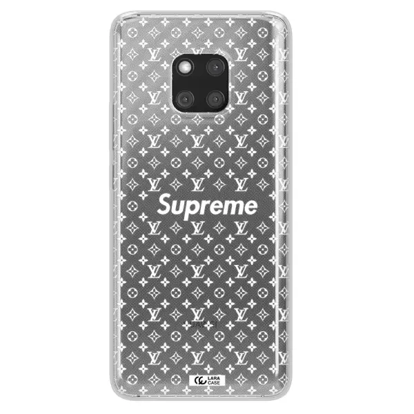 Supreme Center Huawei Mate 20 Pro Clear TPU Case