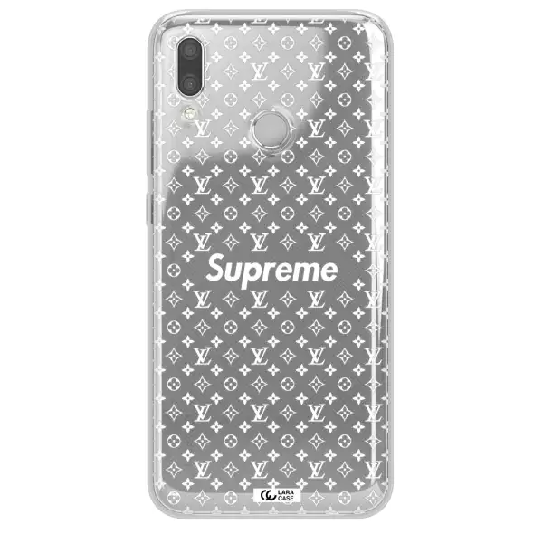 Supreme Center Huawei P Smart 2019 Clear TPU Case