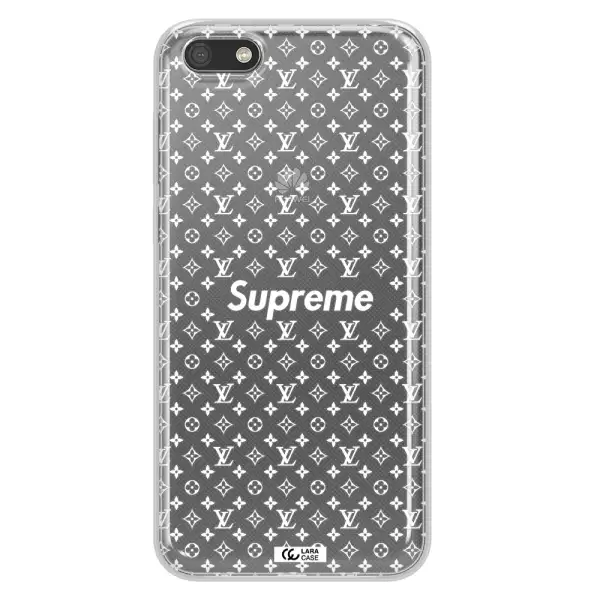 Supreme Center Huawei Y5 2018 Clear TPU Case