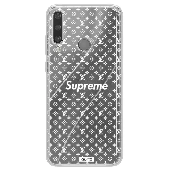 Supreme Center Huawei Y6P Clear TPU Case