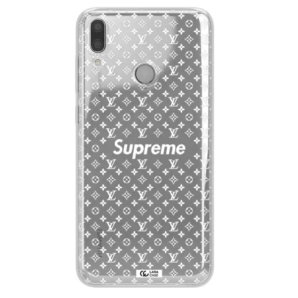 Supreme Center Huawei Y9 2019 Clear TPU Case