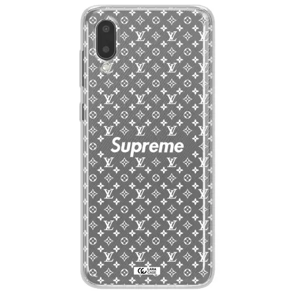 Supreme Center Samsung A02 Clear TPU Case