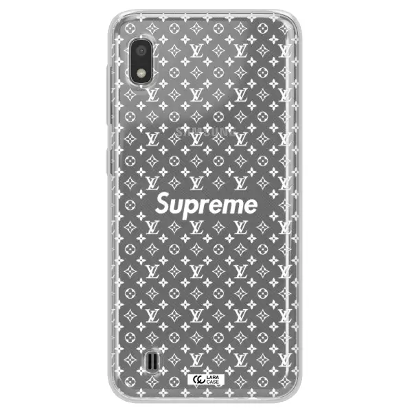 Supreme Center Samsung A10 Clear TPU Case