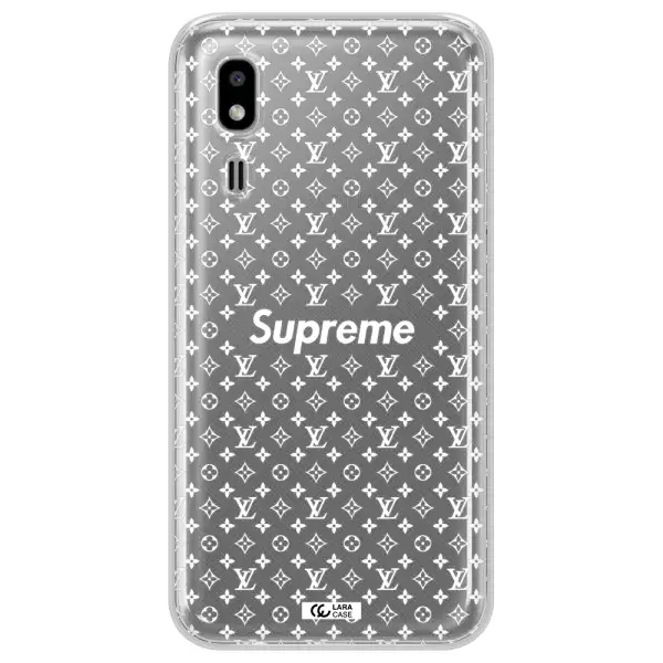 Supreme Center Samsung A2 Core Clear TPU Case