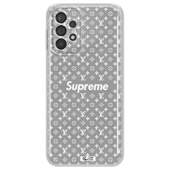 Supreme Center Samsung A23 5G Clear Tpu Case
