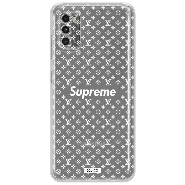 Supreme Center Samsung A41 Clear Tpu Case