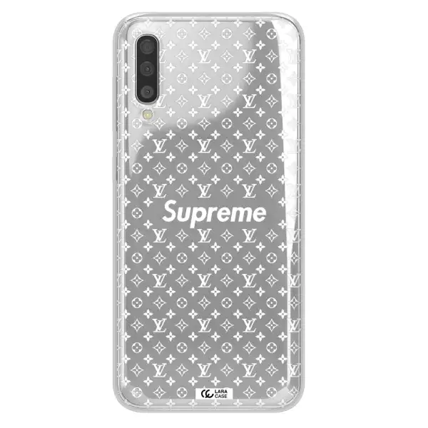 Supreme Center Samsung A50 Clear TPU Case