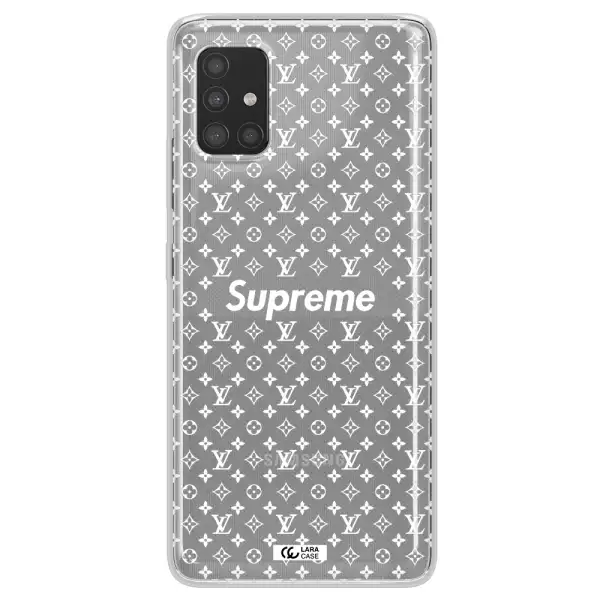Supreme Center Samsung A51 Clear TPU Case