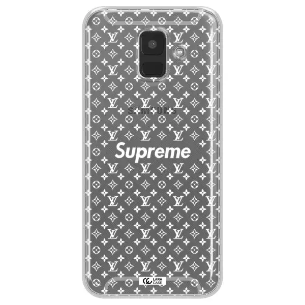 Supreme Center Samsung A6 Clear TPU Case