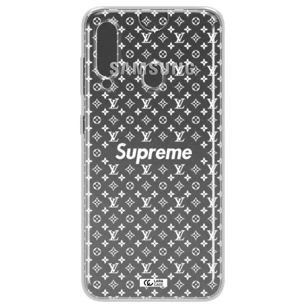 Supreme Center Samsung A60 Clear TPU Case