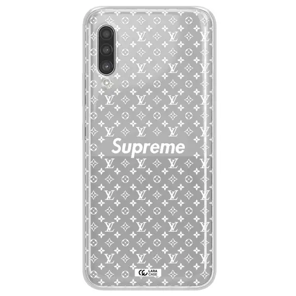 Supreme Center Samsung A90 Clear TPU Case