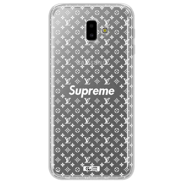 Supreme Center Samsung J6 Plus Clear TPU Case