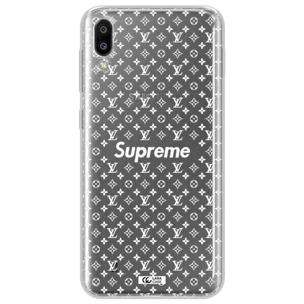 Supreme Center Samsung M10 Clear TPU Case